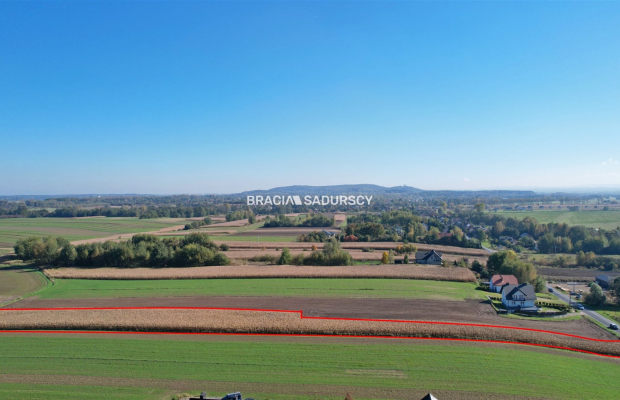 Działka budowlana Cholerzyn, gmina Liszki.