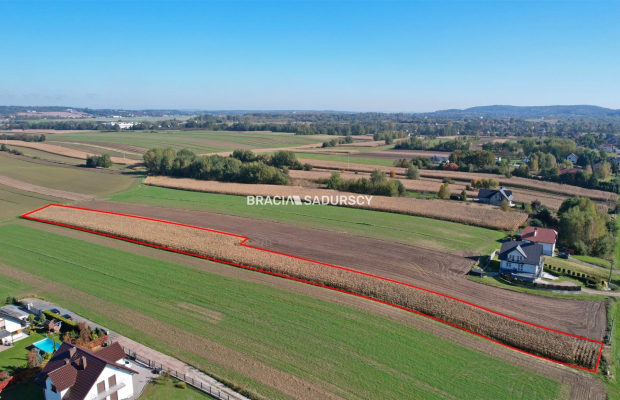 Działka budowlana Cholerzyn, gmina Liszki.