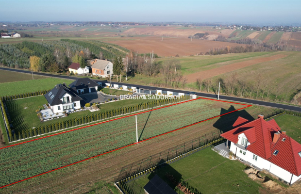 Działka budowlana 4200 m2, Celiny blisko Krakowa