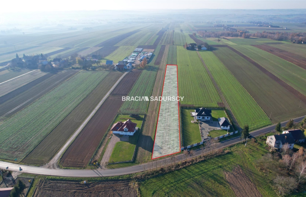 Działka budowlana 4200 m2, Celiny blisko Krakowa