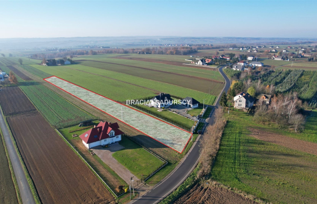 Działka budowlana 4200 m2, Celiny blisko Krakowa