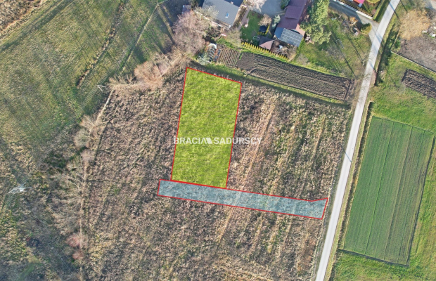 Rajsko - działka budowlana o pow. 8 arów!