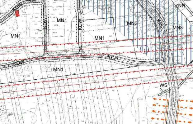 Działka Sidzina pod bliżniaka 