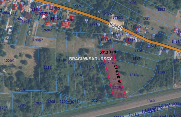 Działka budowlana Krzeczów blisko Bochni.