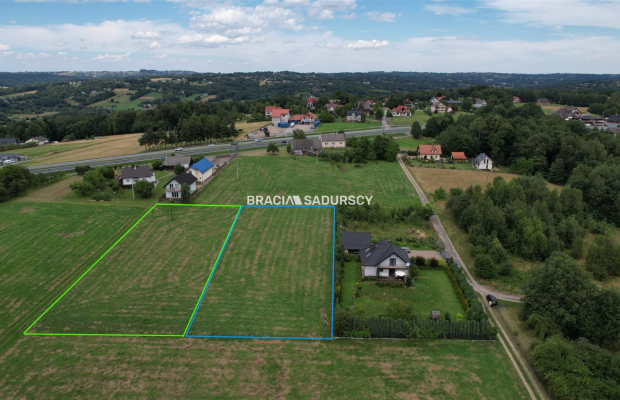 działka budowlano-usługowa w Głogoczowie