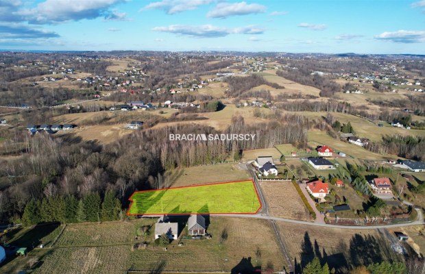 Działka z możliwościa podziału na mniejsze