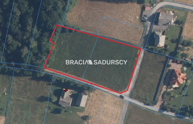 Działka z możliwościa podziału na mniejsze