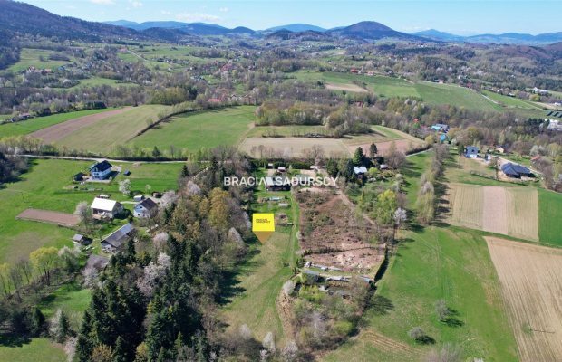 Kamionna - działka 12 arów w Beskidzie Wyspowym!
