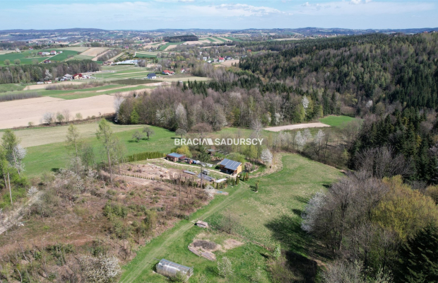 Kamionna - działka 12 arów w Beskidzie Wyspowym!