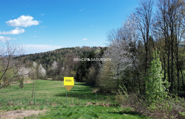Kamionna - działka 12 arów w Beskidzie Wyspowym!