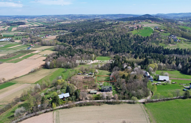 Kamionna - działka 12 arów w Beskidzie Wyspowym!