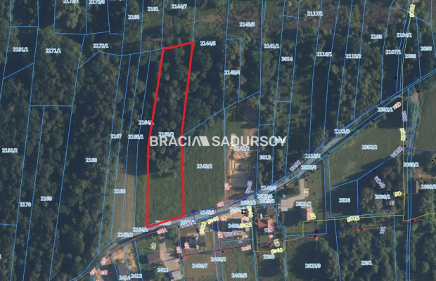 Klimatyczna działka budowlano-leśna w Sieprawiu