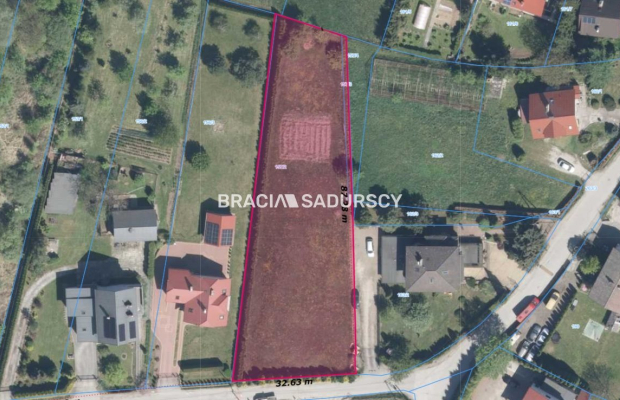 Na sprzedaż - działka budowlana 2358 m², Kraków - Nowa Huta (Mogiła)  

 Oferujemy piękną działkę budowlaną o powierzchni 2358 
