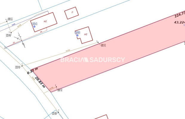 Działka w Kryspinowie, Liszki