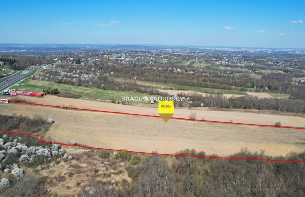 Działka komercyjna przy krajowej siódemce 