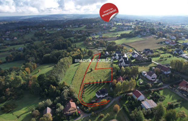 Działka budowlana, Chorowice, Mogilany