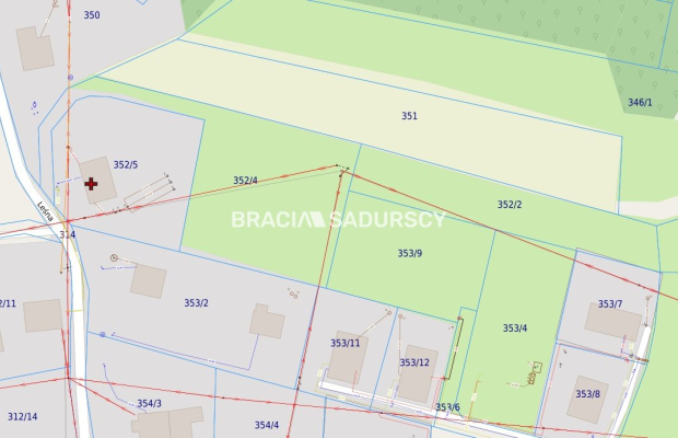 Działka budowlana, Chorowice, Mogilany