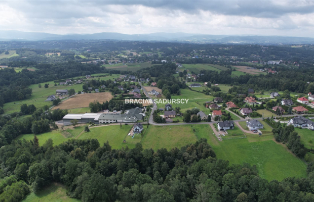 Działka budowlano-leśna. Siepraw.