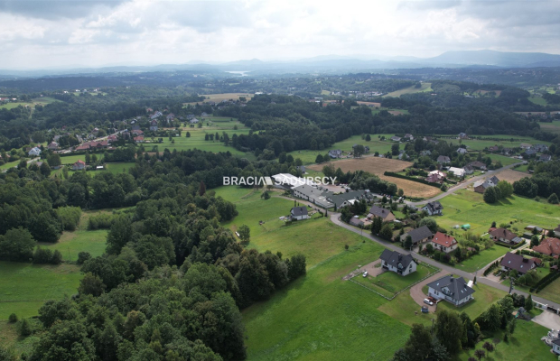 Działka budowlano-leśna. Siepraw.