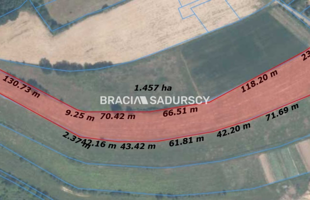 działka budowalana w Młodziejowicach 