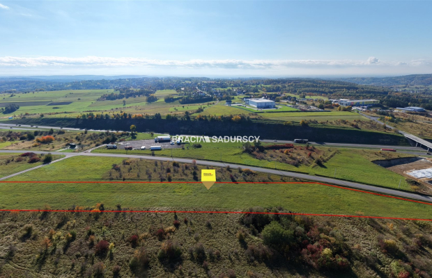 Działka komercyjna o powierzchni 8700 m² położona w miejscowości Rudno, gmina Krzeszowice. Teren w miejscowym planie zagospodar