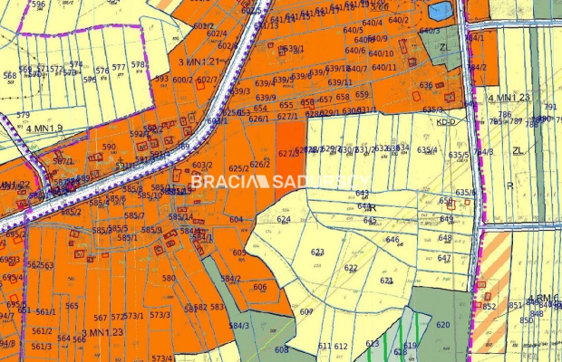 Działka budowlana o powierzchni  44 arów  położona w  Buczkowie, gmina Rzezawa, powiat bocheński  - idealna enklawa do budowy d