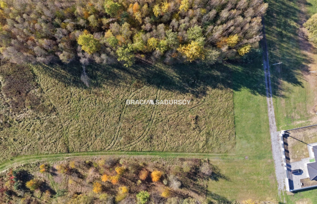 Działka budowlana o powierzchni  44 arów  położona w  Buczkowie, gmina Rzezawa, powiat bocheński  - idealna enklawa do budowy d