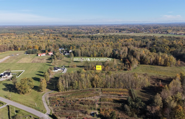 Działka budowlana o powierzchni  44 arów  położona w  Buczkowie, gmina Rzezawa, powiat bocheński  - idealna enklawa do budowy d