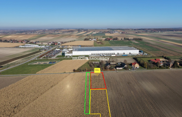 Działka budowlana Słomniki, Prandocin-Iły