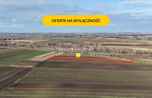 Działka rolna o pow. 41 ar. w Krakowie.  
Przedmiotem oferty jest nieruchomość gruntowa niezabudowana o nr ew.  44  położona w 