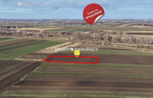 Działka rolna o pow. 41 ar. w Krakowie.  
Przedmiotem oferty jest nieruchomość gruntowa niezabudowana o nr ew.  46  położona w 