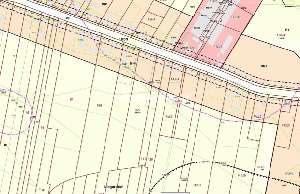 Działka budowlano rolna, Niegardów