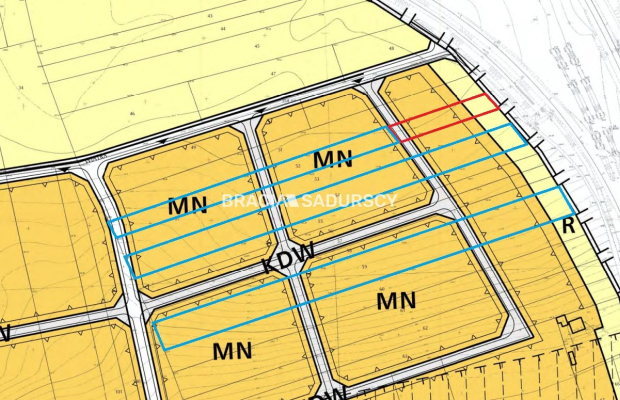 Działka budowlana o pow. 13 ar. w Krakowie.  
Przedmiotem oferty jest nieruchomość gruntowa niezabudowana o nr ew.  52/1  położ