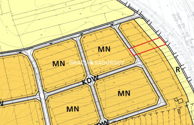 Działka budowlana o pow. 18 ar. w Krakowie.  
Przedmiotem oferty jest nieruchomość gruntowa niezabudowana o nr ew.  54/1  położ