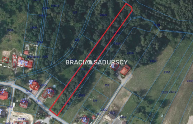 D  ziałka budowlana o pow. 29 arów w Sygneczowie gm. Wieliczka   
 
Oferujemy na sprzedaż działkę budowlaną położoną w malownic