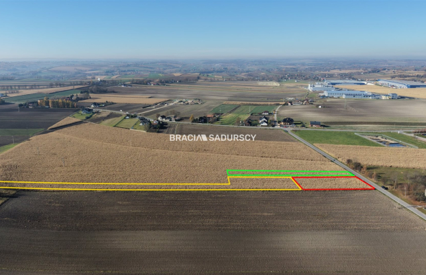 Działka budowlana Słomniki, Prandocin-Iły