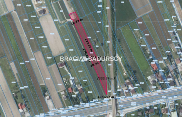 Działka budowlana o pow. 46 arów w Krakowie - Nowej Hucie   
 
Przedmiotem oferty jest działka o nr  302    położona w obrębie 