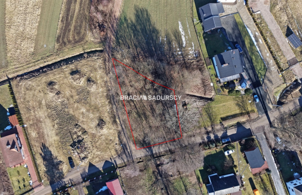 DZIAŁKA BUDOWLANA 9 ARÓW JEZIORZANY UZBROJONA