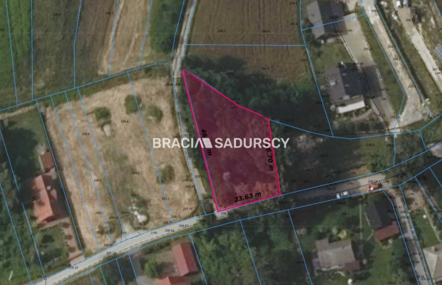 DZIAŁKA BUDOWLANA 9 ARÓW JEZIORZANY UZBROJONA