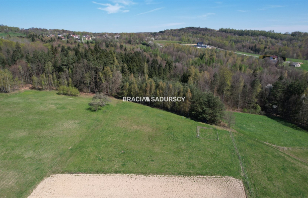 DZIAŁKA BUDOWLANA 43 ARY WIDOK LIPNICA GÓRNA