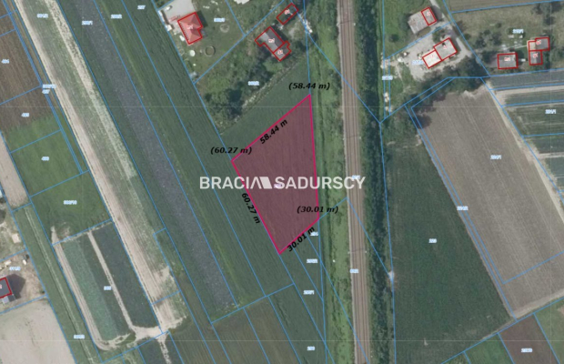 Działka rolna o pow. 26 arów w Krakowie - Nowej Hucie   
 
Przedmiotem oferty jest działka o nr  293  położona w obrębie  NH-22