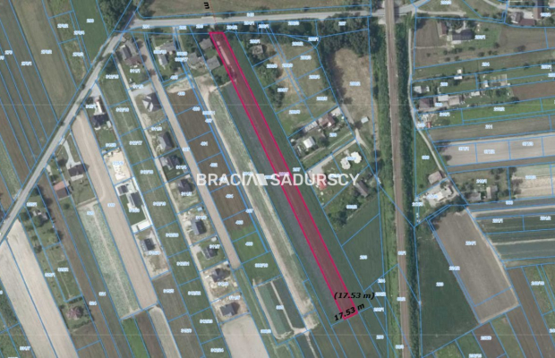 Działka budowlana o pow. 55 arów w Krakowie - Nowej Hucie   
 
Przedmiotem oferty jest działka o nr  298/2    położona w obrębi