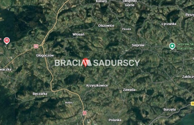 Działka budowlana Krzyszkowice 17 arów