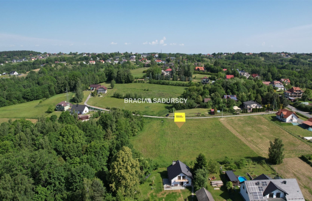 Działka widokowa Byszyce, gmina Wieliczka