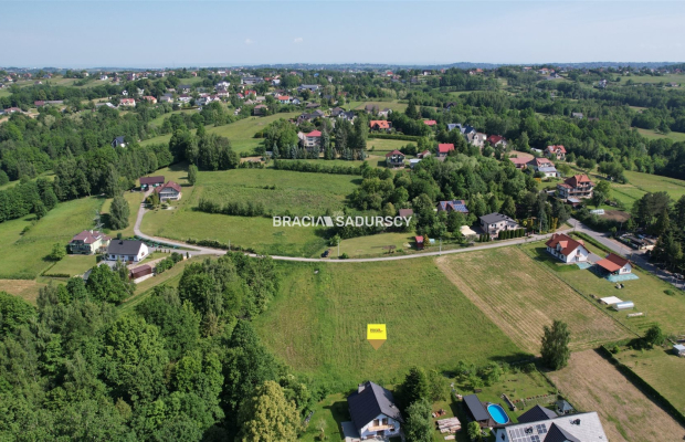 Widokwa działka budowlana Byszyce, gmina Wieliczka