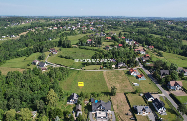 Widokwa działka budowlana Byszyce, gmina Wieliczka