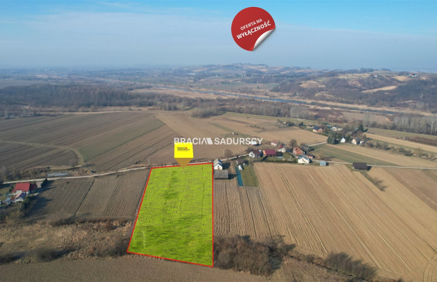 Popędzyna działka z możliwośćią uzyskania WZ