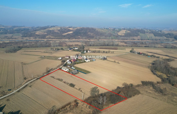 Popędzyna działka z możliwośćią uzyskania WZ