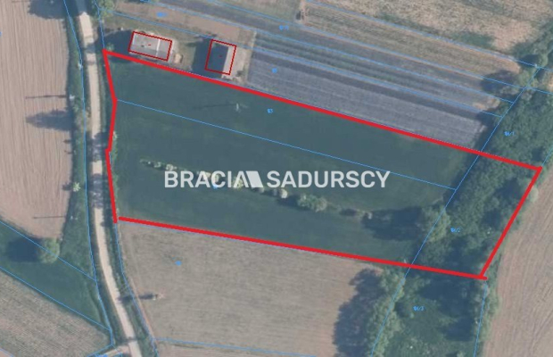 Popędzyna działka z możliwośćią uzyskania WZ