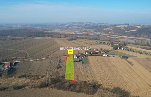 Popędzyna działka z możliwośćią uzyskania wz